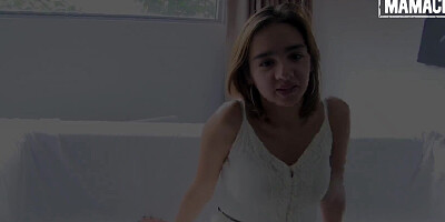 Julia Garcia gets her tight puss drilled with partner's cock