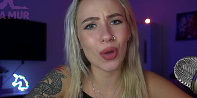 ASMR Your perverted stepsister makes you fuck her