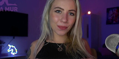 ASMR Your perverted stepsister makes you fuck her