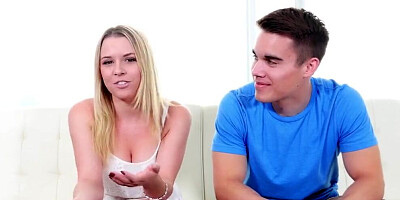 MyVeryFirstTime - Aubrey Sinclair Fucks her Step-brother for the first Time