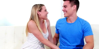 MyVeryFirstTime - Aubrey Sinclair Fucks her Step-brother for the first Time