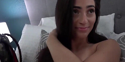 Natural Brunette Busty Sub Lets Step Dad Screw Her (Jasmine Vega)
