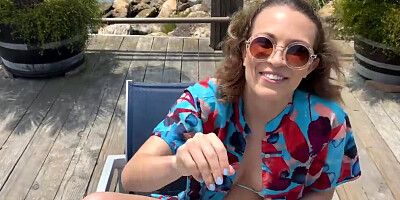 Depraved girl Lily Love is fucked in the face by a hung guy