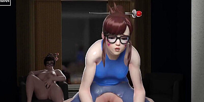 February Overwatch 2023 SFM & Blender Porn Compilation