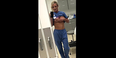 MILF Nurse gets Fired for Showing Pussy (nurse420 on Camsoda)