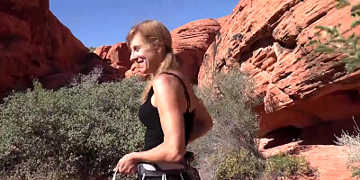 Tight Ass MILF Outdoors Fucking