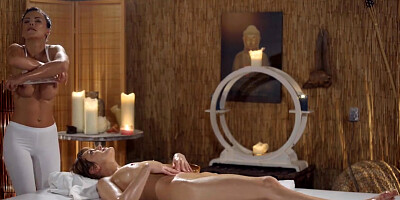 Massage Rooms Dominica Phoenix and Shalina Devine Oily 69 and Tribbing