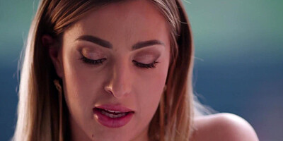 Emily Willis allows Azul Hermosa to touch her intimate parts