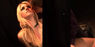 Lucky chap is shoving a dick into gorgeous blonde's juicy puss