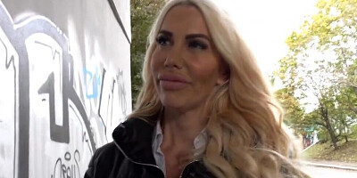 Busty mom Tori Cummings agrees to fuck a stranger for some cash