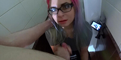 My Dirty holiday Fantasy of Fucking very Hot Sexy Stepsister in the Toilet
