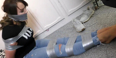 Those MILFs are being kidnapped and tightly bound and gagged