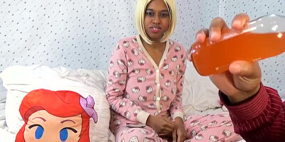 Step Dad Sneaks into My Room to Teach Me Sex - Step Daughter's Mom is Gone