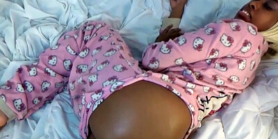 Step Dad Sneaking into my Room to Teach me Sex, Step Daughter Mom is gone