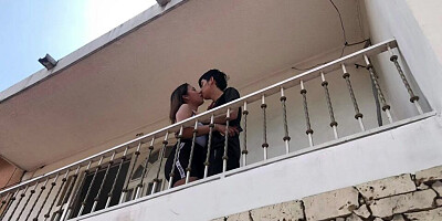 My step mom kisses me and asks me to fuck her in her new house before my dad arrives porn in spanish part 2