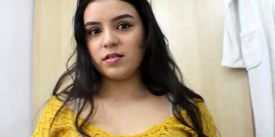 I fuck my stepsister Melanie in exchange for what I pay for her concert - Melanie Caceres - Spanish porn