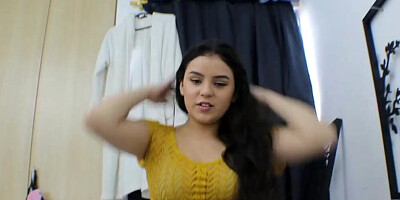 I fuck my stepsister Melanie in exchange for what I pay for her concert - Melanie Caceres - Spanish porn