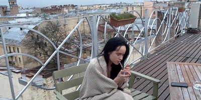 SisPorn: Guy catches stepsister smoking and fuck her into quick sex on PornHD