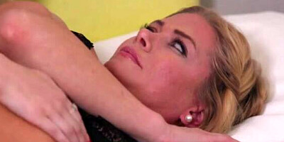 Two blonde gals go to heaven whenever they make lesbian love