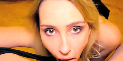 Gebunden Stiefschwester Uberraschen Sie Bruder mit Blowjob