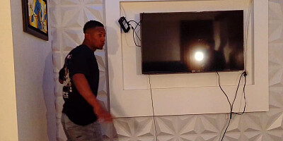 I have a threesome with my stepson's friend and we end up in a threesome with both of us