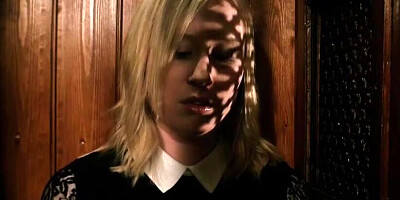 Naughty priest fucks blonde girl Satine Spark during a confession