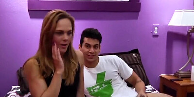 Jenny Caught Stepbrother Jerking