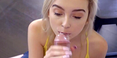 Kinky man fucks lovely girl Lexi Lore behind her stepmom's back