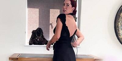 MOM with huge real Tits does try-on haul - Cosplay