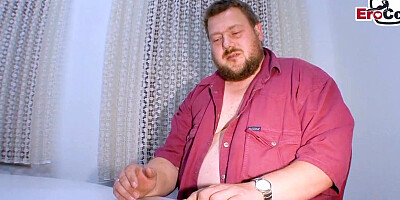 German Fat bbw couple mature milf try amateur casting