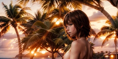 AI generated Yuna (Final Fantasy X)