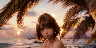 AI generated Yuna (Final Fantasy X)