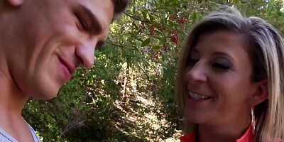 Amazing Hot Busty Milf Fucked By Her Neighbor - Sara Jay