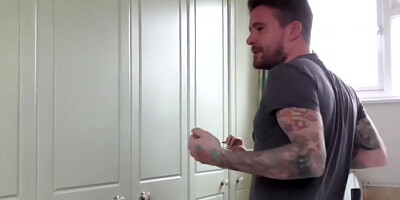 Chubby mature blonde Alisha is being fucked by younger neighbor