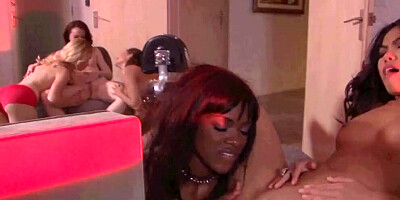 Dirty Fucking Lesbians Orgy!