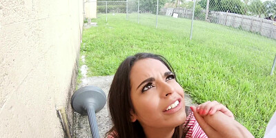 Camera captured tourist sucking and being fucked by two men