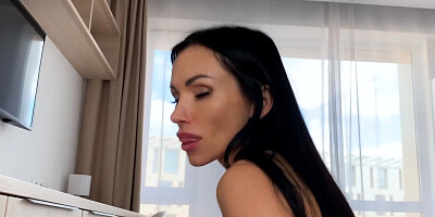 Russian gets her dirty fanny bonked in two favorite poses