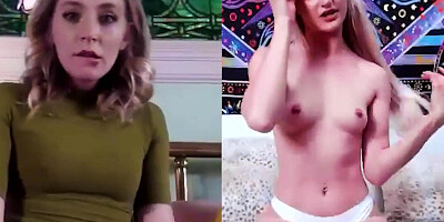 MOMMYSGIRL Horny Student Abroad Squirts While Masturbating On Video Call With Her Stepmom