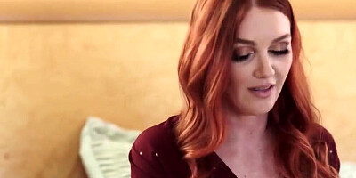 Redheaded doll Marie Mccray bends and gets shagged in a doggystyle position