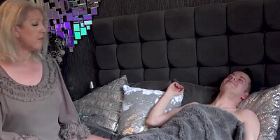 AGEDLOVE Blonde MILF Riding Hard Dick Of Sam Bourne