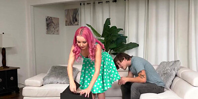 MATURE4K. Lady Was Over Moon by Vintage Rock and Roll. and Young Cock