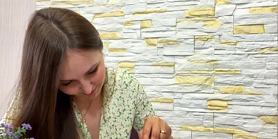 Stepson fucked stepmom after manicure. - Son, you came in my pussy, go to the pharmacy for pills