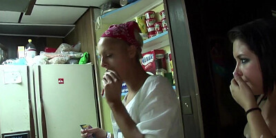 Nasty amateur is getting rammed deep after taking a shower