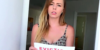 PropertySex - Landlord fucks ex-girlfriend's hot younger sister in apartment