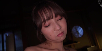 Big tits Asian chick is playing with lad's prick in this hot scene