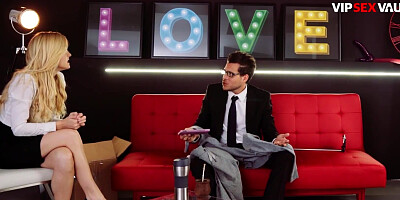 Claudia Bavel Rides A Hard Dick After Hot Lesbian Play With Sicilia - VIP SEX VAULT