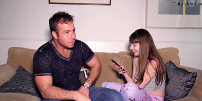 TEENFIDELITY Hairy French Teen Luna Rival Assfucked By Her Cousin