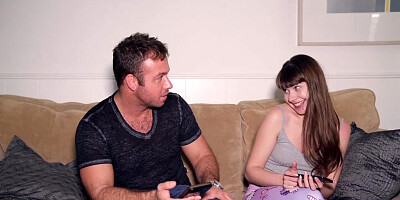 TEENFIDELITY Hairy French Teen Luna Rival Assfucked By Her Cousin