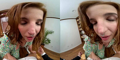 La Sirena is riding dude's hard prick in this hot VR