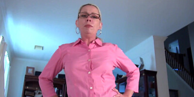 Aunt Judy's - Your Hairy MILF Step-Aunt Liz Shows You How to Stroke Your Cock (POV JOI)